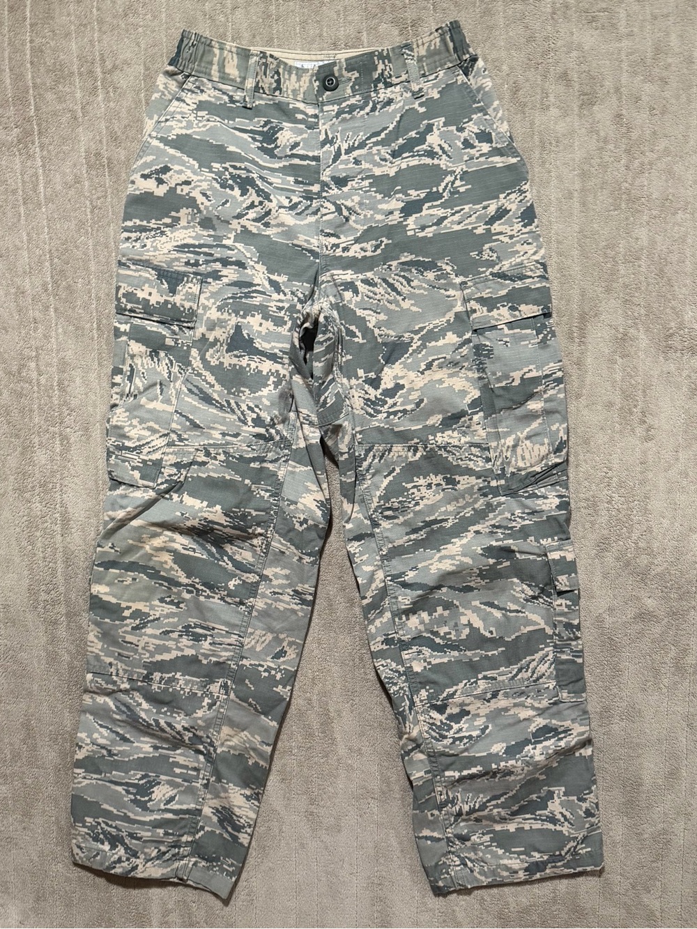Vintage Military Pants Mens 30 S U.S. Air Force Combat Uniform ACU Camo Digital